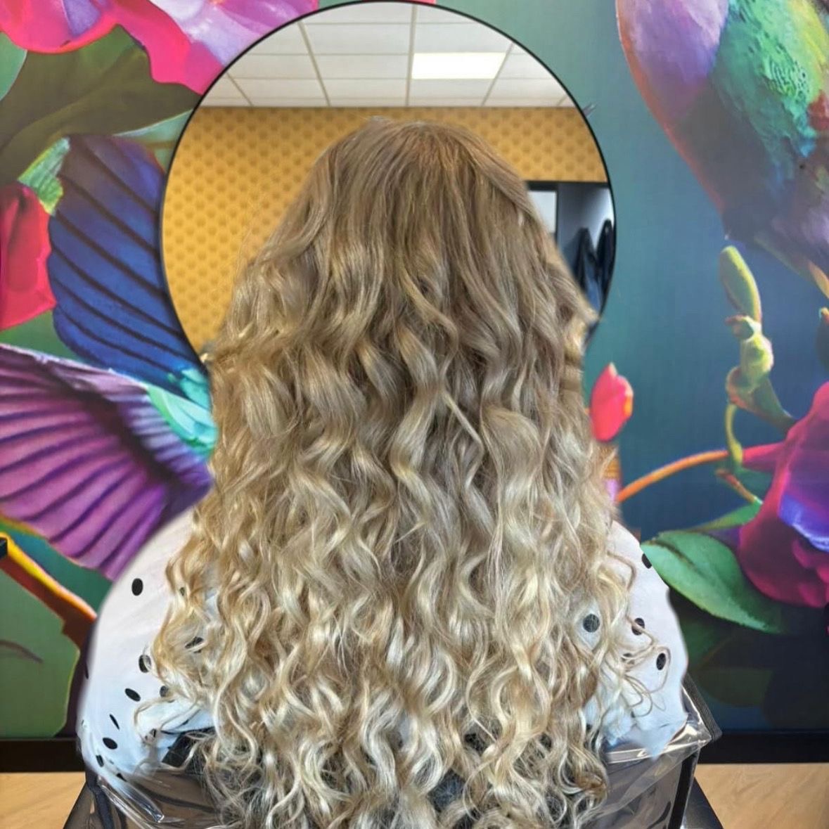 Romantic Waves haarextensions look